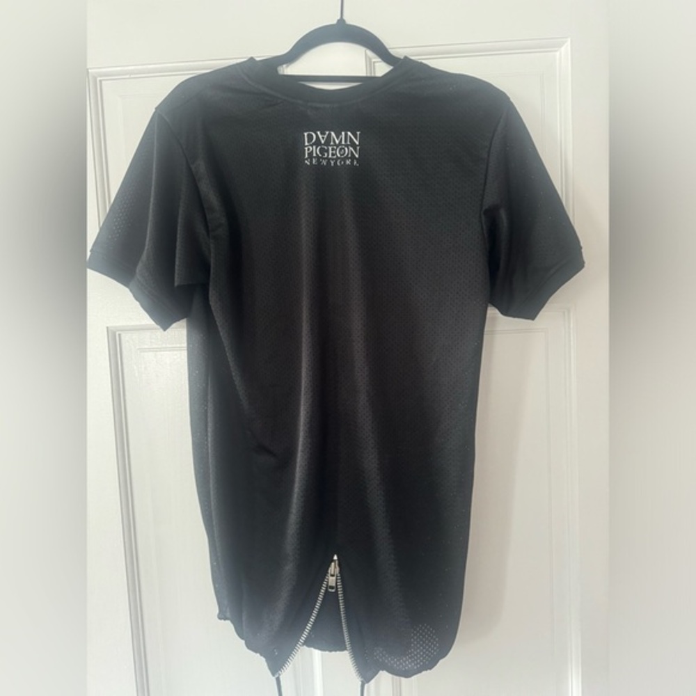 Damnpigeon streetwear mesh top
